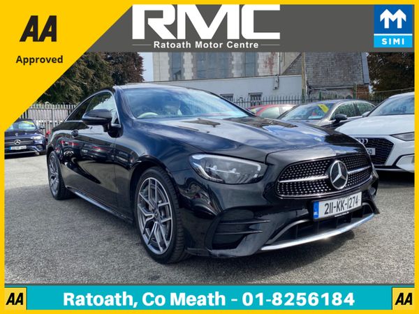 Mercedes-Benz E-Class Coupe, Diesel, 2021, Black