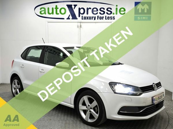 Volkswagen Polo Hatchback, Petrol, 2016, White