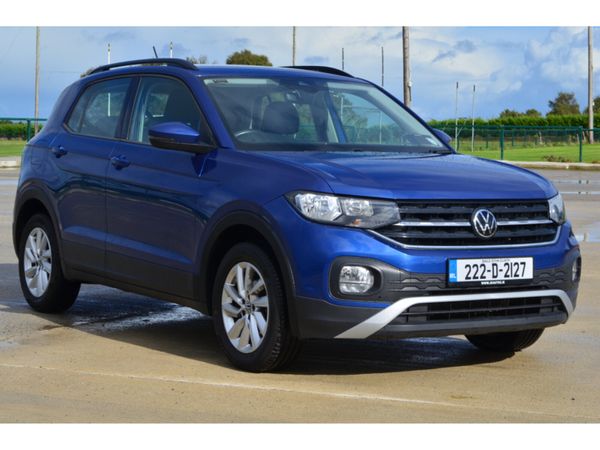 Volkswagen T-Cross Estate, Petrol, 2022, Blue