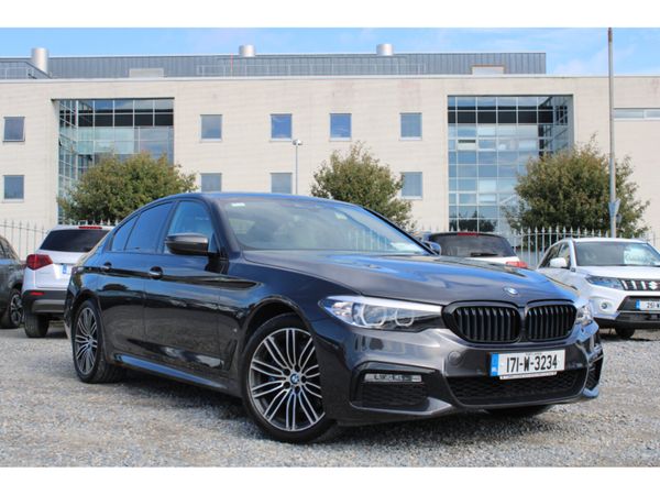 BMW 5-Series Saloon, Petrol Plug-in Hybrid, 2017, Grey
