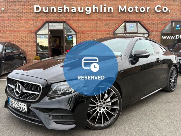 Mercedes-Benz E-Class Coupe, Diesel, 2019, Black