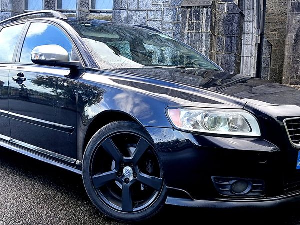Volvo V50 Estate, Diesel, 2010, Black