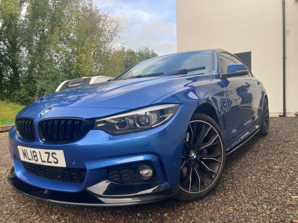 BMW 4-Series Hatchback, Diesel, 2018, Blue
