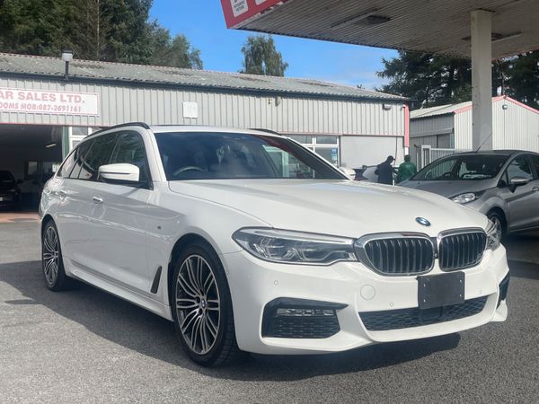 BMW 5-Series Estate, Diesel, 2017, White