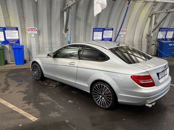 Mercedes-Benz C-Class Coupe, Diesel, 2013, Silver