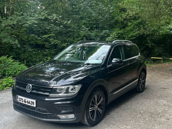 Volkswagen Tiguan SUV, Diesel, 2017, Black