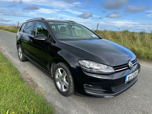 Volkswagen Golf Estate, Petrol, 2016, Black