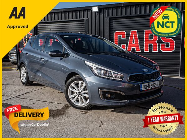 Kia Ceed Hatchback, Diesel, 2016, Blue