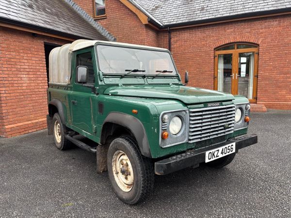 Land Rover Defender Pick Up, Diesel, 2005, Green