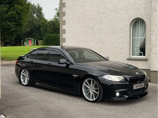 BMW 5-Series Saloon, Diesel, 2015, Black