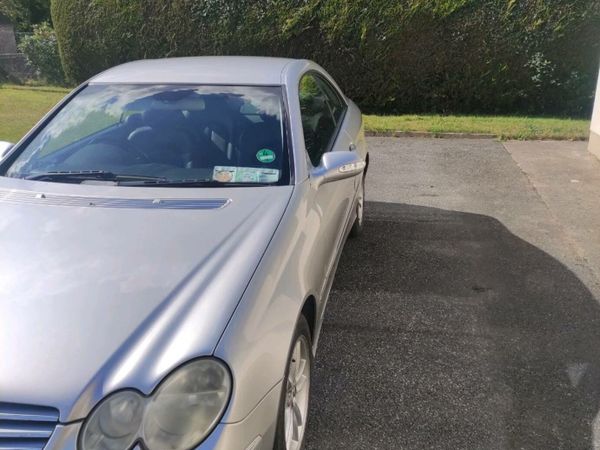 Mercedes-Benz CLK Coupe, Petrol, 2003, Silver