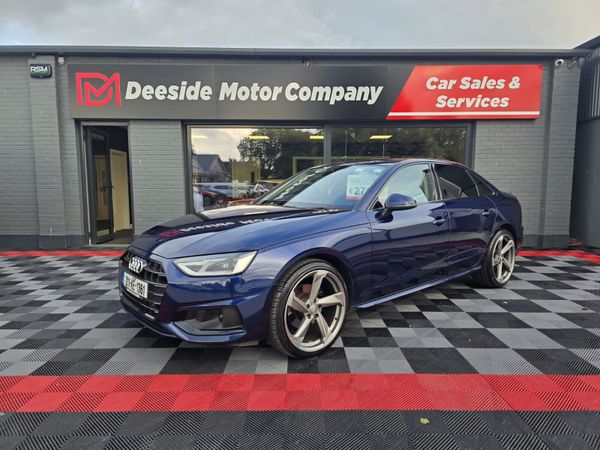 Audi A4 Saloon, Diesel, 2021, Blue