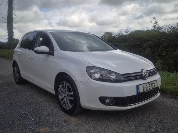 Volkswagen Golf Hatchback, Petrol, 2011, White