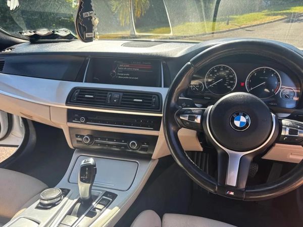 BMW 5-Series Saloon, Diesel, 2016, White