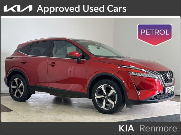Nissan Qashqai MPV, Petrol, 2021, Red