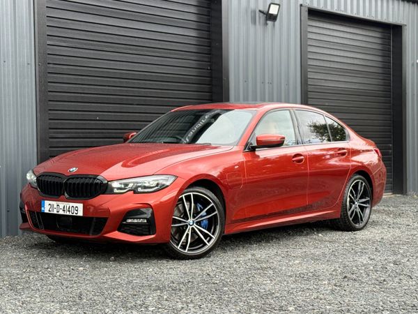BMW 3-Series Saloon, Petrol Hybrid, 2021, Orange