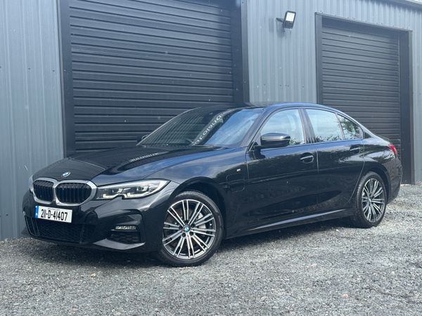 BMW 3-Series Saloon, Petrol Hybrid, 2021, Black