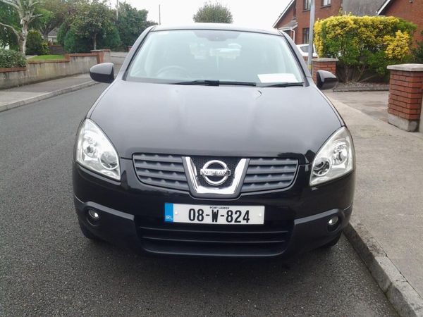 Nissan Qashqai Hatchback, Petrol, 2008, Black