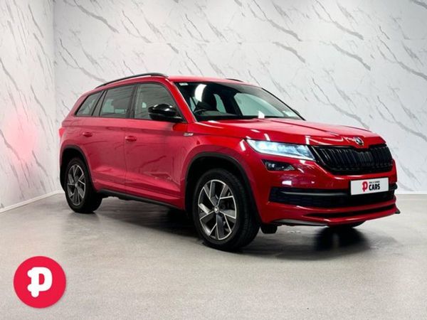 Skoda Kodiaq Estate, Diesel, 2021, Red