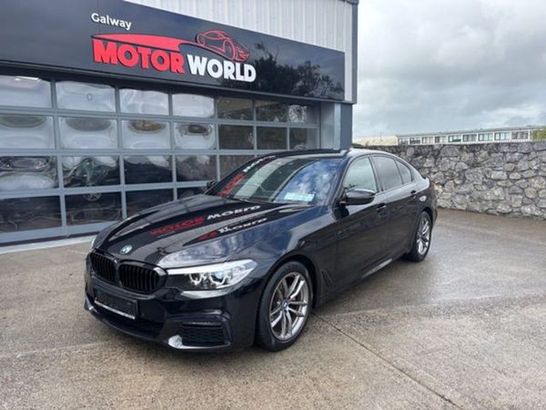 BMW 5-Series Saloon, Diesel, 2019, Black