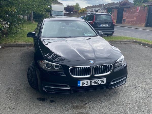 BMW 5-Series Saloon, Diesel, 2016, Black