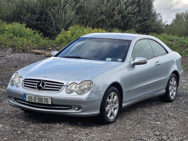 Mercedes-Benz CLK Coupe, Petrol, 2005, Silver