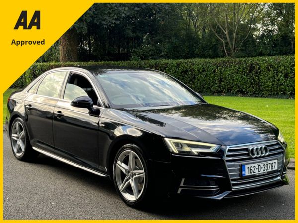 Audi A4 Saloon, Diesel, 2016, Black