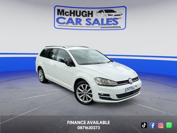 Volkswagen Golf Estate, Petrol, 2018, White