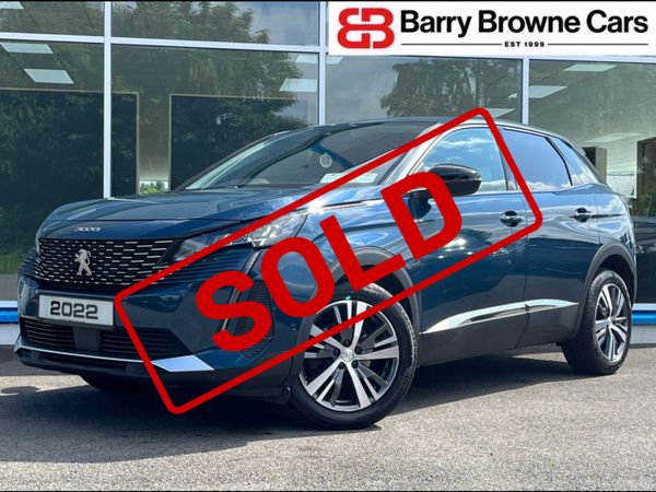 Peugeot 3008 MPV, Diesel, 2022, Blue