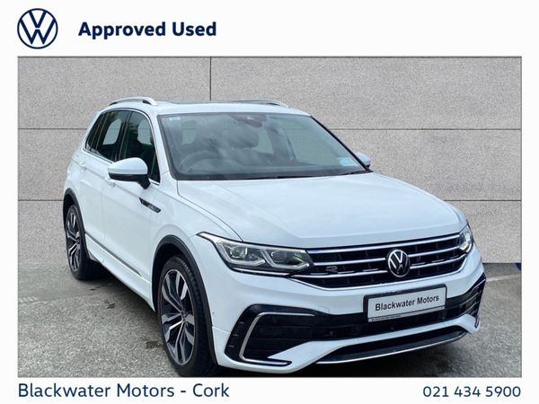 Volkswagen Tiguan SUV, Diesel, 2022, White