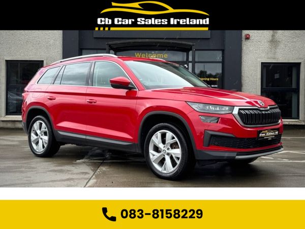 Skoda Kodiaq Estate, Diesel, 2022, Red