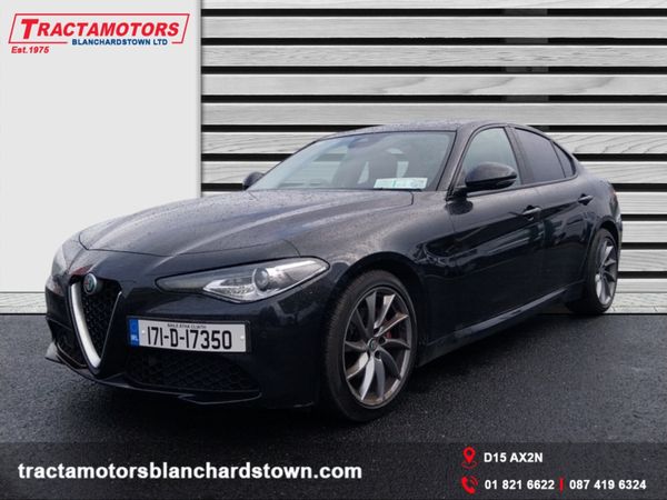 Alfa Romeo Giulia Saloon, Petrol, 2017, Black