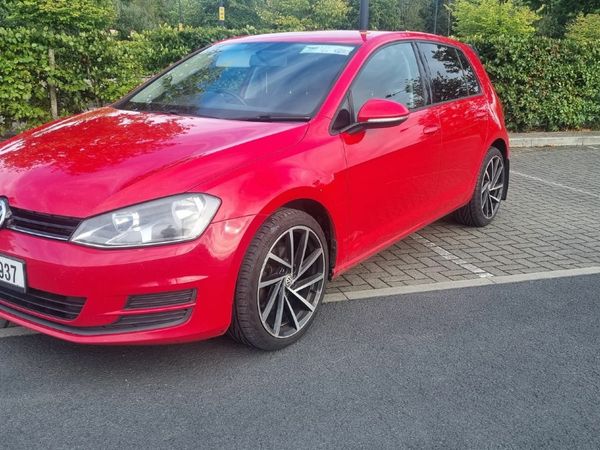Volkswagen Golf Estate, Diesel, 2013, Red