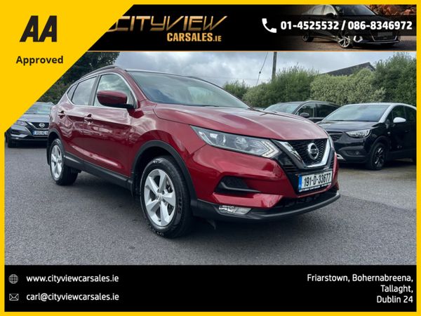 Nissan Qashqai MPV, Petrol, 2019, Red