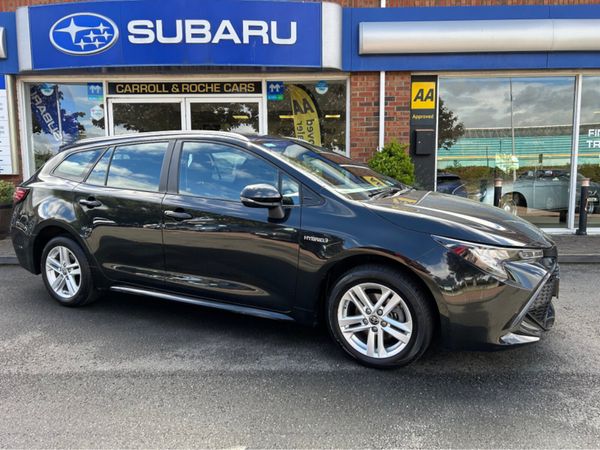 Toyota Corolla Estate, Petrol Hybrid, 2020, Black