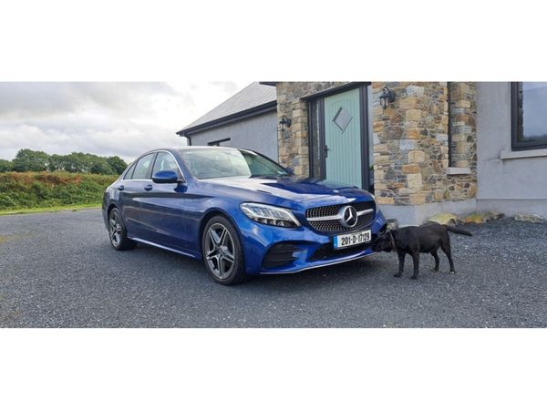 Mercedes-Benz C-Class Saloon, Diesel, 2020, Blue