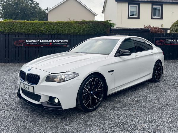 BMW 5-Series Saloon, Diesel, 2016, White