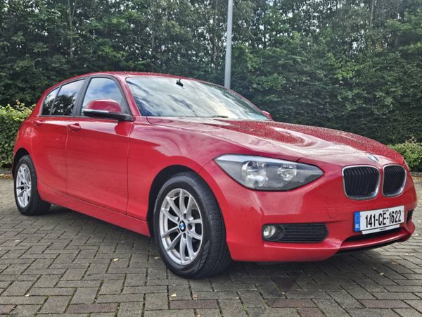 BMW 1-Series Hatchback, Diesel, 2014, Red