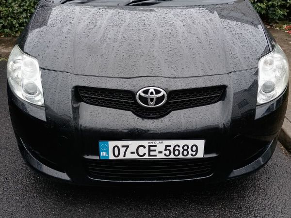 Toyota Auris Hatchback, Petrol, 2007, Black