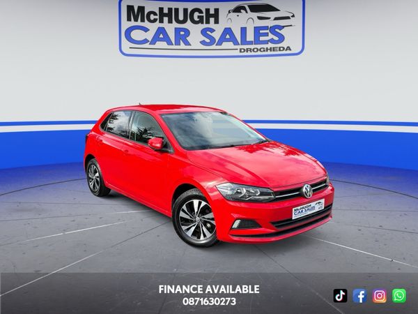 Volkswagen Polo Hatchback, Petrol, 2018, Red
