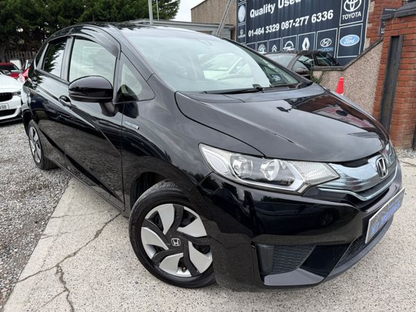 Honda Fit Hatchback, Petrol Hybrid, 2015, Black