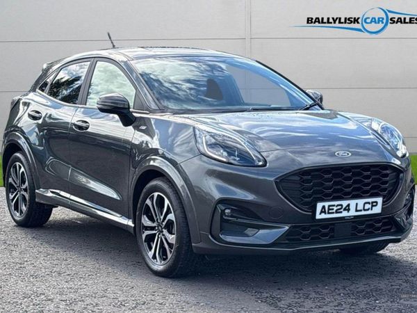 Ford Puma , Petrol Hybrid, 2024, Grey