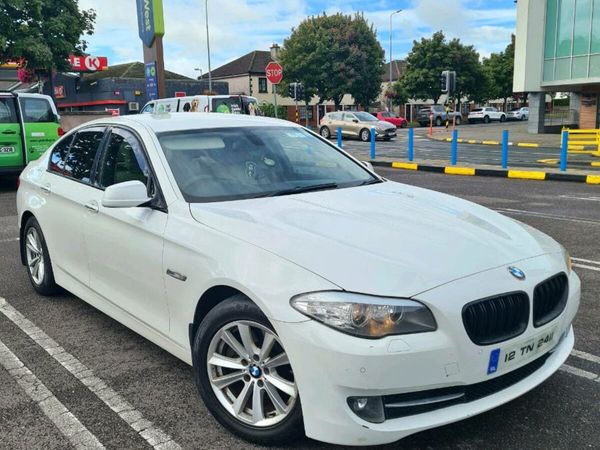 BMW 5-Series Saloon, Diesel, 2012, White