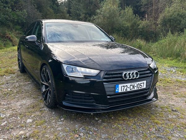 Audi A4 Saloon, Diesel, 2017, Black