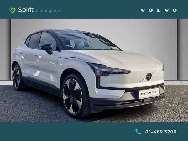 Volvo EX30 SUV, Electric, 2024, White