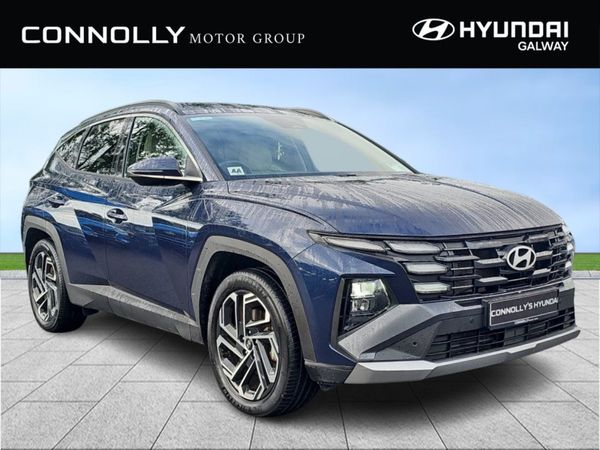 Hyundai Tucson SUV, Petrol Plug-in Hybrid, 2024, Blue