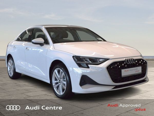 Audi A3 Saloon, Petrol, 2025, White