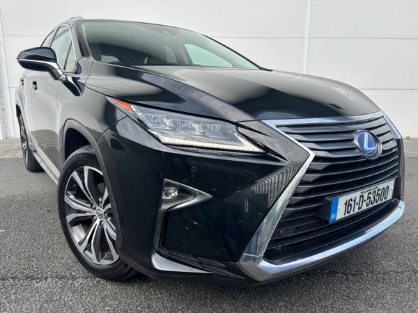 Lexus RX SUV, Petrol Hybrid, 2016, Black