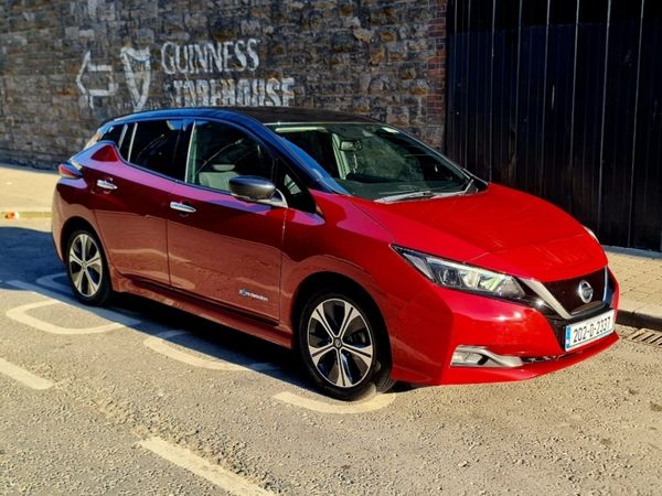 Nissan Leaf Hatchback, Electric, 2020, Red
