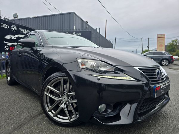 Lexus IS Saloon, Petrol Hybrid, 2013, Black